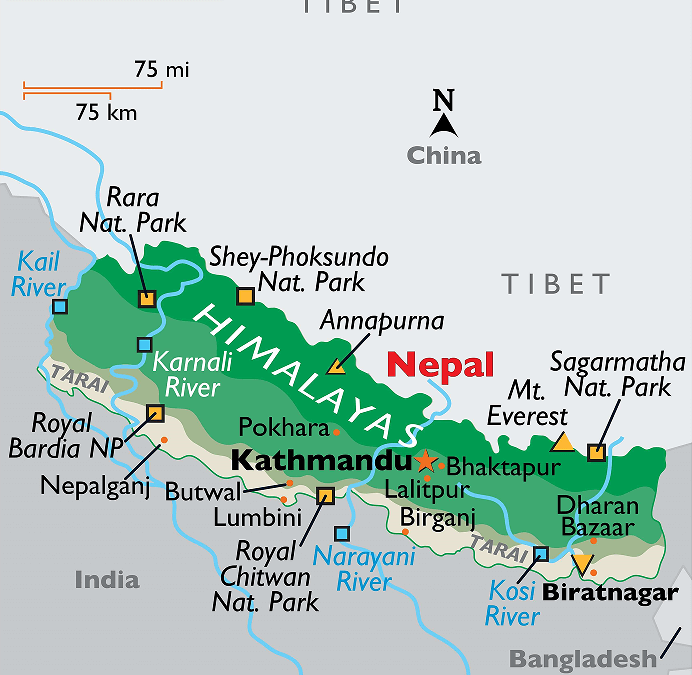 جغرافیای نپال